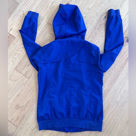 Zara windbreaker bomber spring jacket coat cobalt blue size Small - Picture 4 of 9